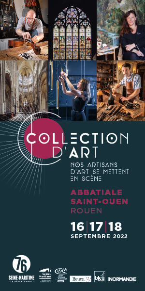 2022 Collection art Rouen abbatiale St Ouen